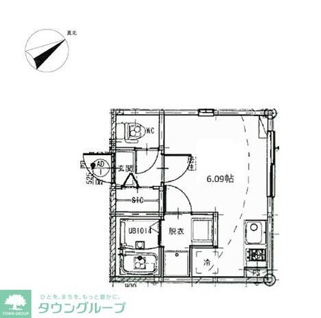 メゾンドシエルの物件間取画像